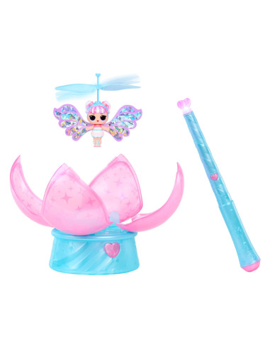 542254-EUC L.O.L. Surprise Magic Flyers Fairies Tots Doll Snowflake
