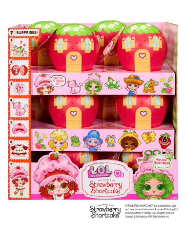 L.O.L. Surprise Lvs Strawberry Shortcake Tots PDQ 596530-EUC