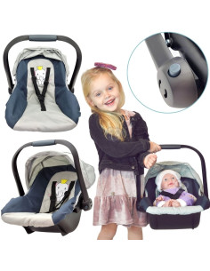 WOOPIE ROYAL lėlės nešioklė 33-48 cm