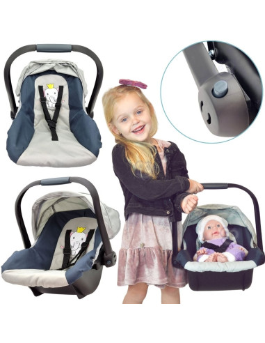 WOOPIE ROYAL lėlės nešioklė 33-48 cm