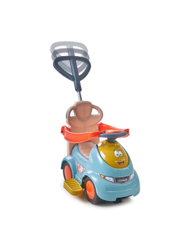 Детская коляска-качалка FEBER Ride-on Pusher Rocker CASUAL PUSH N'GO, многофункциональная, 5-в-1.