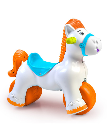 FEBER Interactive Rocking Horse 2 in 1 – Running Ride-on