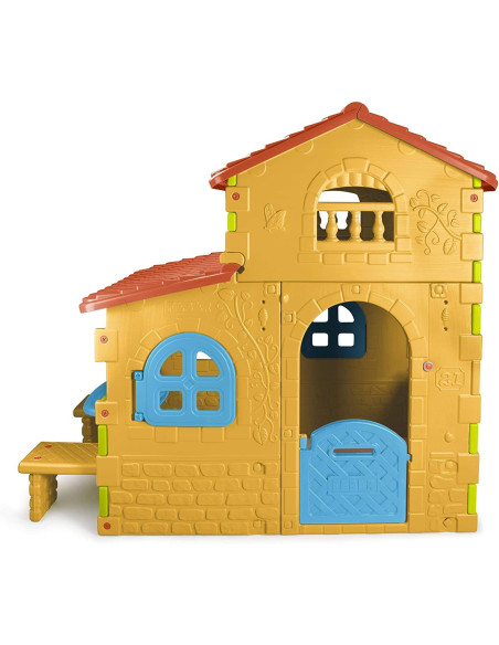 FEBER Super Villa Sodo namelis su stalu ir didelėmis kėdėmis