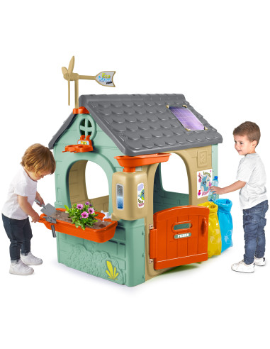 FEBER Garden House Recycle Eco Waste Segregation Green Energy
