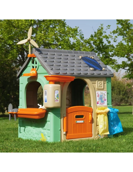 FEBER Garden House Recycle Eco Waste Segregation Green Energy