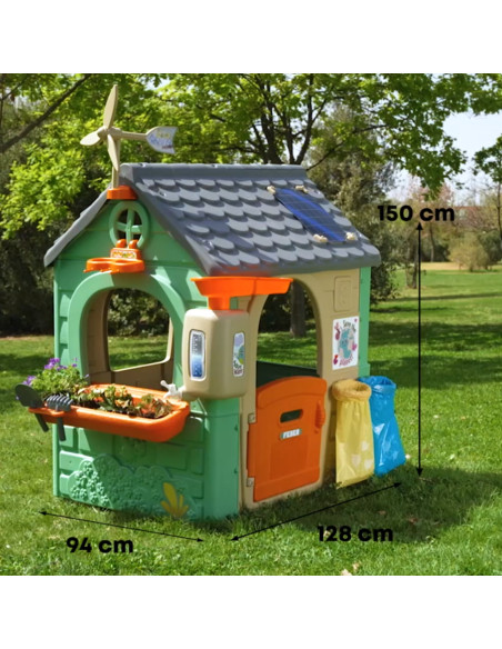 FEBER Garden House Recycle Eco Waste Segregation Green Energy