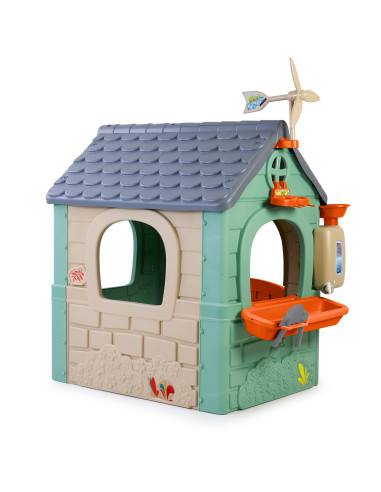 FEBER Sodo namelis Perdirbkite Ekologiškas atliekų rūšiavimas Žalioji energija