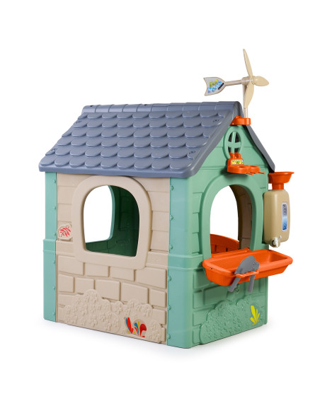 FEBER Sodo namelis Perdirbkite Ekologiškas atliekų rūšiavimas Žalioji energija