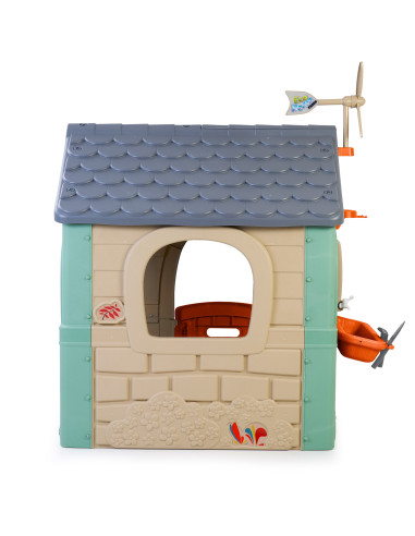 FEBER Sodo namelis Perdirbkite Ekologiškas atliekų rūšiavimas Žalioji energija