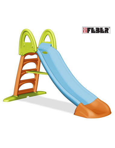 FEBER Large Garden Slide with Water Slide 190 cm