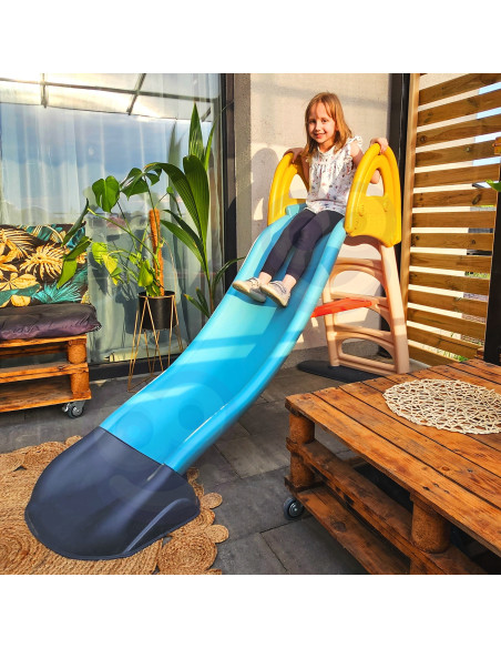 FEBER Large Garden Slide Casual Water Slide 190 cm