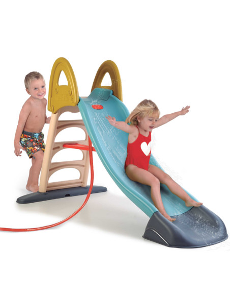 FEBER Large Garden Slide Casual Water Slide 190 cm