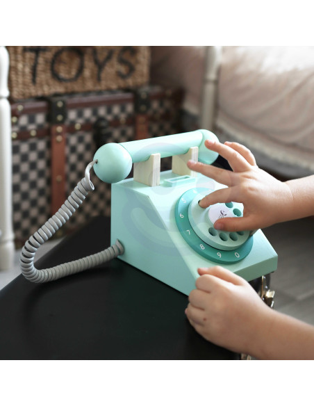 CLASSIC WORLD Classic Wooden Telephone for Children 4 pcs.