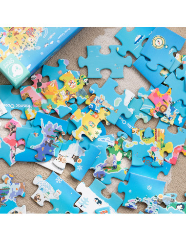 CLASSIC WORLD Puzzle World Map