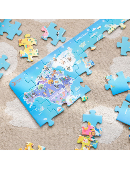 CLASSIC WORLD Puzzle World Map