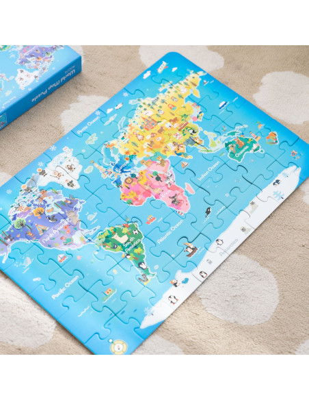 CLASSIC WORLD Puzzle World Map