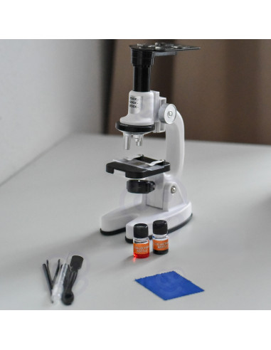 WOOPIE Digital LED Microscope 1200x Zoom XXL Kit with Smartphone Adapter