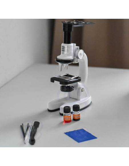 WOOPIE Digital LED Microscope 1200x Zoom XXL Kit with Smartphone Adapter