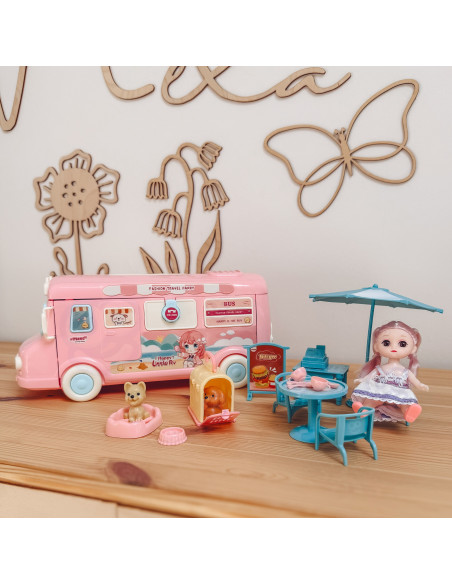 WOOPIE Camper 2 viename XXL lėlių namelio rinkinys