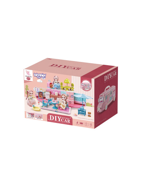 WOOPIE Camper 2 viename XXL lėlių namelio rinkinys