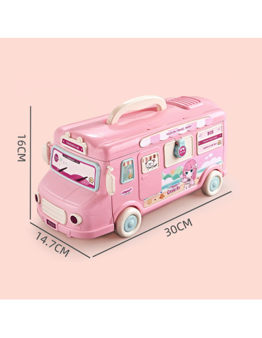 WOOPIE Camper 2 in 1 XXL Dollhouse Set