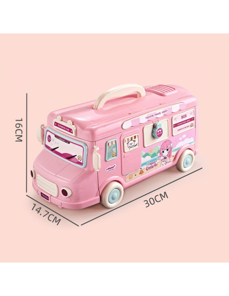 WOOPIE Camper 2 in 1 XXL Dollhouse Set