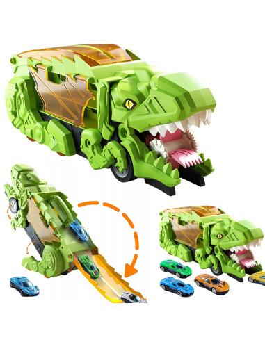 WOOPIE Dinosaur Eater Track Vehicle Set 13pcs.