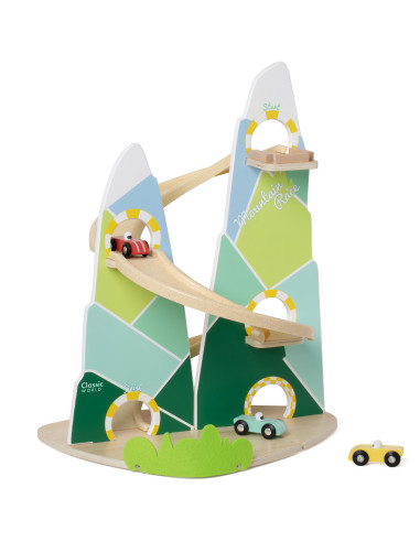CLASSIC WORLD medinė automobilių trasa „Kalnų lenktynės“
