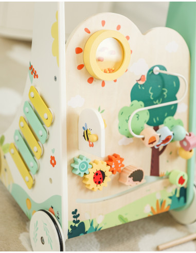 CLASSIC WORLD medinis daugiafunkcis stūmiklis 8in1 „Forest Walker“