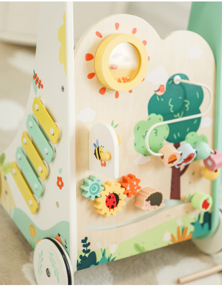 CLASSIC WORLD Wooden Multifunctional Pusher 8in1 "Forest Walker"