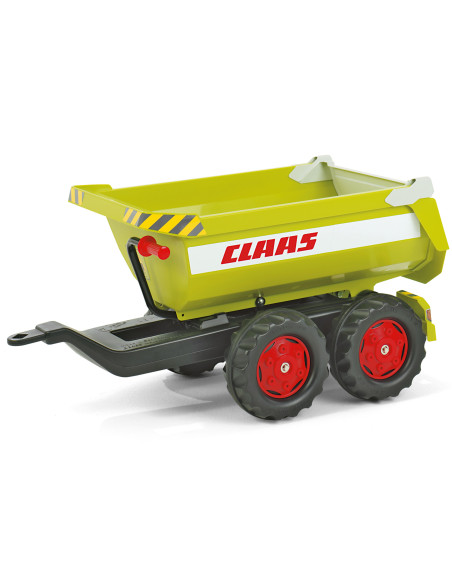 Rolly Toys rollyTrailer CLAAS Halfpipe savivartis priekaba