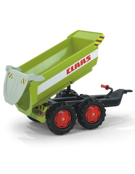 Rolly Toys rollyTrailer CLAAS Halfpipe savivartis priekaba