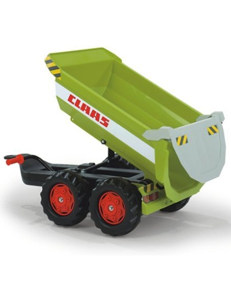 Rolly Toys rollyTrailer CLAAS Halfpipe savivartis priekaba