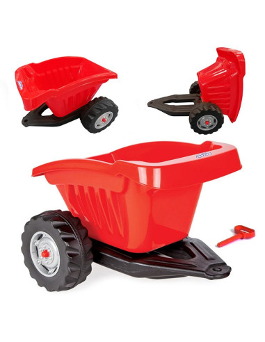 WOOPIE ACTIVE TRAILER Tipper Trailer Red 35 kg