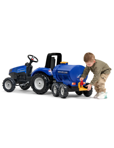 FALK Tanker Trailer with Tap New Holland Blue 3-7 Years