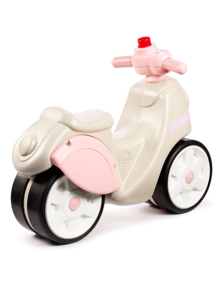 FALK paspirtukas „Strada Retro Ride-on“ mergaitėms, tylios padangos nuo 1 metų
