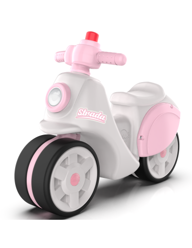FALK Scooter Strada Retro Ride-on for Girls, Silent Tires from 1 Year