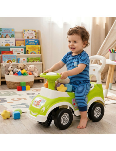 WOOPIE 4-in-1 Ride-on Sorter Pusher Walker + Horn Storage