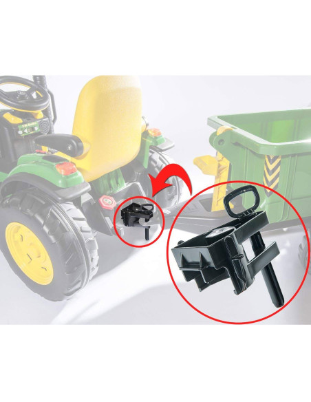Адаптер Rolly Toys для аккумуляторных тракторов Peg Perego