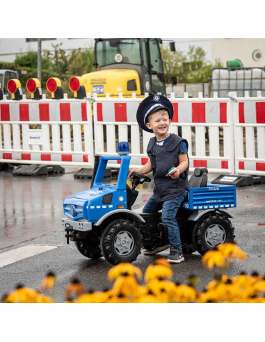 Rolly Toys RolliUnimog Mercedes-Benz policijos sunkvežimio pedalinis automobilis