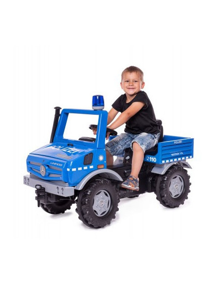 Педальный автомобиль Rolly Toys RolliUnimog Mercedes-Benz Police Truck