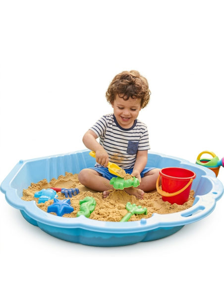 WOOPIE Sandbox Pool Shell Blue 3in1 Dry Pool 1 pc.