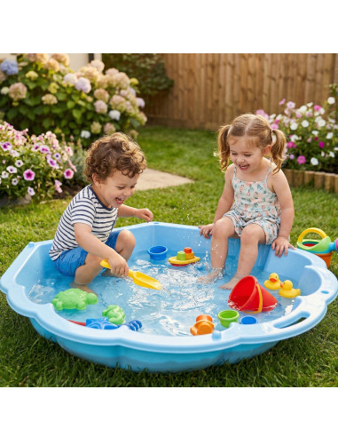 WOOPIE Sandbox Pool Shell Blue 3in1 Dry Pool 1 pc.