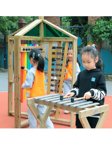CLASSIC WORLD EDU Musical Wooden Playground XXL