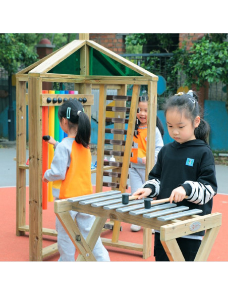 CLASSIC WORLD EDU Musical Wooden Playground XXL