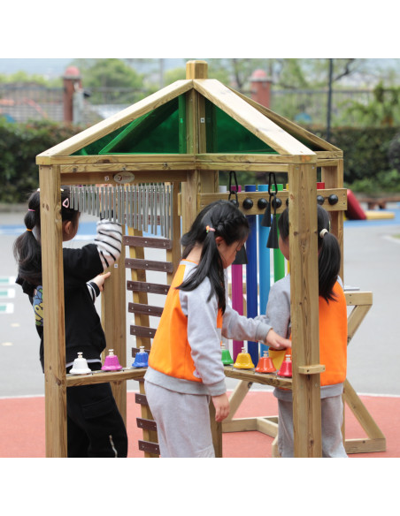 CLASSIC WORLD EDU Musical Wooden Playground XXL