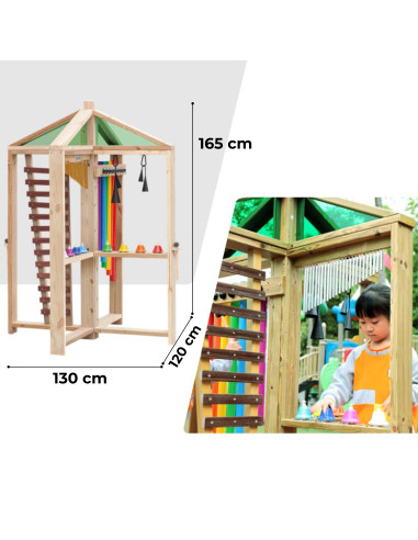 CLASSIC WORLD EDU Musical Wooden Playground XXL