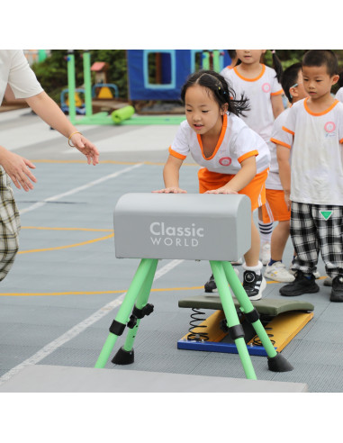 CLASSIC WORLD EDU Wooden Gymnastic Springboard