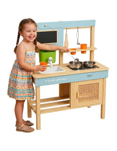 CLASSIC WORLD XXL Wooden Mud Garden Kitchen with Accessories