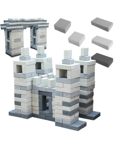 CLASSIC WORLD EDU Mega Construction Blocks EVA Bricks Soft for Building 90 pcs.